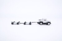 Märklin H0 46822 Offener Güterwagen Om (Straßenroller-Satz Kaelble) der DRG