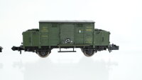 Minitrix N Konvolut Colonialwarenwagen "Henkel Maggi u.a." K.Bay.Sts.B.