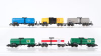 Fleischmann N Konvolut Kesselwagen "BP Shell Aral...