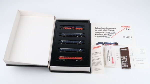 Märklin Z 8135 Schnellzug "Dompfeil" DB (Vermutlich Verharzt)