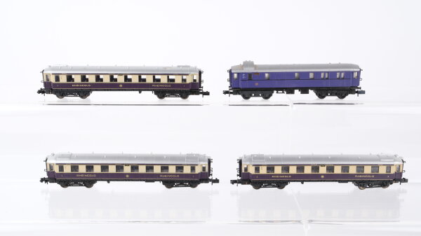 Arnold N Konvolut Durchgangswagen 1.Kl. 2.Kl. "Rheingold" Gepäckwagen DR