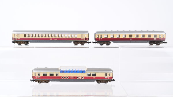 Minitrix N Konvolut TEE Panoramawagen Reisezugwagen 1. Kl. DB