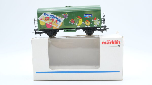 Märklin H0 44177 Kühlwagen (DANONE Frucht-Zwerge) Ichqrs 377 der DB