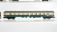 Minitrix N Konvolut Schnellzugwagen 1. Kl. 2. Kl. Abteilwagen 2. Kl. mit Gepäckabteil DB