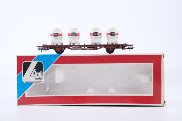 Lima H0 302842 Behälter Tragwagen Silo DB