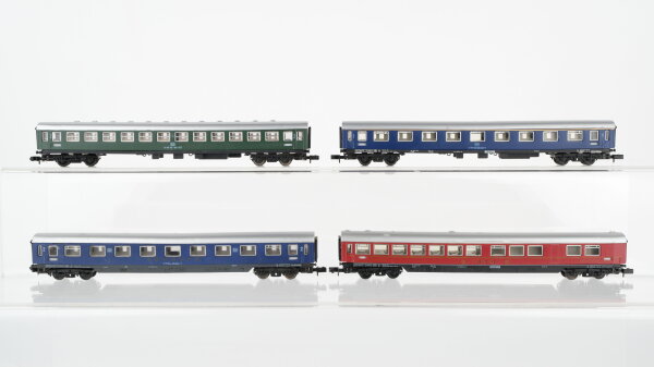 Arnold N Konvolut Abteilwagen 1. Kl. 2. Kl. "Touropa u.a." Speisewagen "DSG" DB