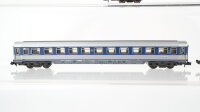 Minitrix N Konvolut Schnellzugwagen 2. Kl. Schlafwagen "DSG" Gepäckwagen DB