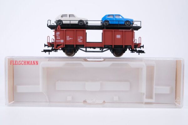 Fleischmann H0 5225K Doppelstock-Autotransportwagen DB