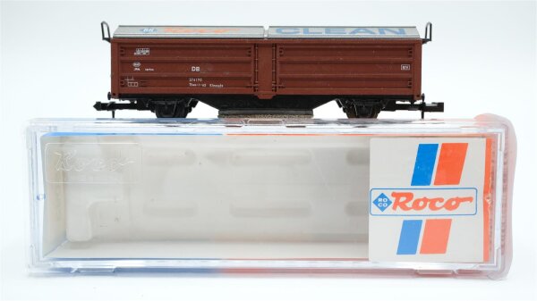 Roco N 25093 Schienenreinigungswagen Roco Clean Klmmgks DB
