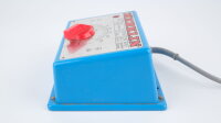 Märklin 6631 Transformator 30VA hellblau, mit leichten Kratzern (älteres Modell)