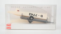 Busch H0 44951 Anhänger mit Segelflugzeug K10