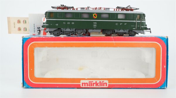 Märklin H0 3050 E-Lok "Bern" BR Ae6/6 11414 SBB CFF FFS Wechselstrom (vermutlich verharzt)