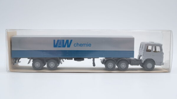 Wiking H0 24517 MAN 19.230 Pritschensattelzug "VAW Chemie"