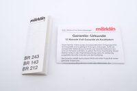 Märklin Z 88432 E-Lok BR 143 052-9 DB Gleichstrom