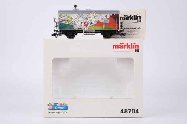 Märklin H0 48704 Kühlwagen Bugs Bunny Ichqrs 1.FC märklin Jahreswagen 2004