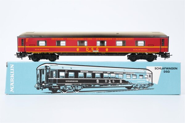 Märklin H0 00766-04 Schlafwagen DSG