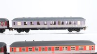 Unbekannt H0 Konvolut Speisewagen Schlafwagen "DSG" Abteilwagen 1./2. Kl. DB