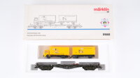 Märklin H0 84668 Flachwagen Post-Lastzug DB...