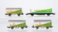 Märklin H0 Konvolut gedeckte Güterwagen...