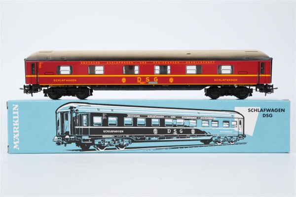 Märklin H0 00766-04 Schlafwagen DSG