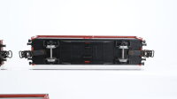 Märklin H0 Konvolut Schiebewandwagen Niederbordwagen mit Radladern DB