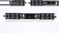 Märklin H0 Konvolut Tiefladewagen teilweise mit Trafo-Ladung "AEG Trafo-Union" DB (Abbrüche)