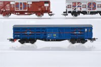 Electrotren H0 Konvolut gedeckte Güterwagen "Transfesa Cervezas Moritz" Tiertransportwagen Renfe u.a.