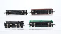 Unbekannt H0 Konvolut US Tank Car "Texaco" Box Car "Pennsylvania Sante Fe" Caboose "Baltimore and Ohio" T.C.X. u.a.