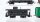 Unbekannt H0 Konvolut US Tank Car "Texaco" Box Car "Pennsylvania Sante Fe" Caboose "Baltimore and Ohio" T.C.X. u.a.