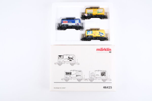 Märklin H0 46425 Kesselwagen-Set "Henkel" der DB