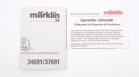 Märklin H0 34691 Elektrische Lokomotive BR E 19 der DB Wechselstrom Delta Digital