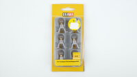 Brawa H0 3415 Set Packung 6 Beleuchtungssockel