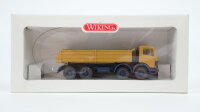 Wiking H0 67401 MB Pritschenkipper 4-achsig ocker-gelb