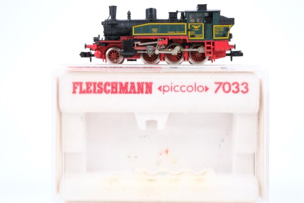 Fleischmann N 7033 Dampflok 33 Privatbahn "Hohenzollern" (Licht teilweise defekt)