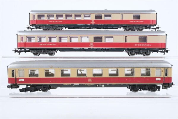 Märklin H0 Konvolut "TEE" 2 Speisewagen, Personenwagen DB