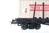 Roco H0 Konvolut Kesselwagen "VTG" Rungenwagen mit Container "Trans Container" Niederbordwagen mit Traktor und Wasserwagen "Circus" DB/ÖBB/u.a. (Abbrüche)