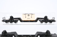 Märklin H0 Konvolut Tiefladewagen mit...