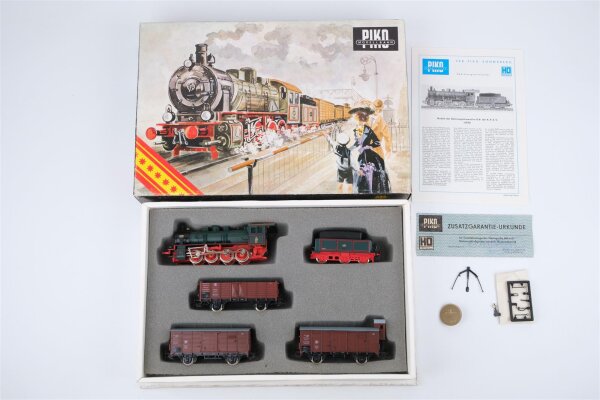 Piko H0 5/0713 Güterzugset Dampflok BR 5216 KPEV Gleichstrom