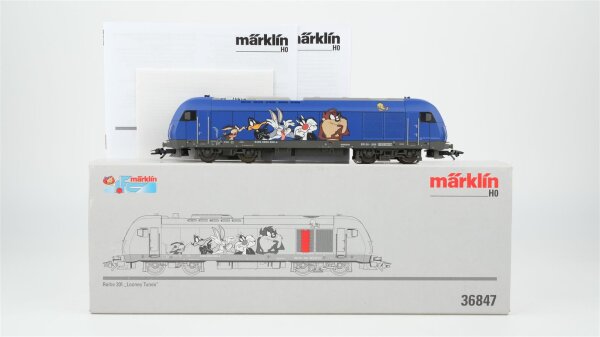 Märklin H0 36847 Diesellokomotive Reihe 201 "Looney Tunes" ER 20 der DB AG Wechselstrom Digital fx