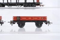 Märklin H0 Konvolut Rungenwagen mit Bremserhaus Niederbordwagen Hochbordwagen DR u.a.