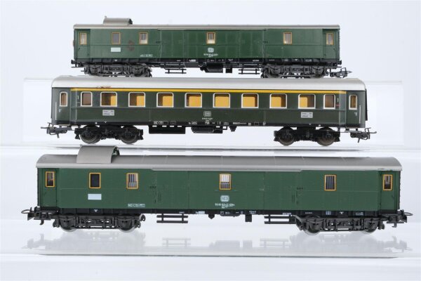 Märklin H0 Konvolut Durchgangswagen 1. Kl. Gepäckwagen DB