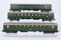 Märklin H0 Konvolut Abteilwagen 2. Kl. DB (Kupplung...