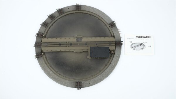 Märklin H0 7186 Drehscheibe Metall mit Beschreibung