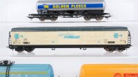 Lima H0 Konvolut Kesselwagen "Shellgas Milk Golden Fleece" Kühlwagen FS u.a.