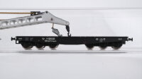 Liliput H0 Konvolut Kranwagen Flachwagen Rollende Landstraße DB u.a.