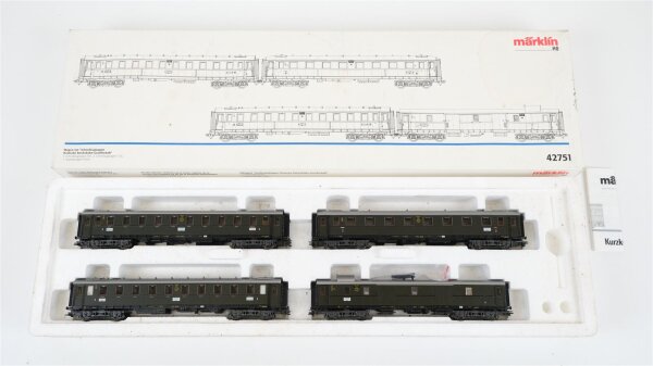 Märklin H0 42751 Wagen-Set "Schnellzugwagen Deutsche Reichsbahn-Gesellschaft"