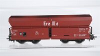 Unbekannt H0 Konvolut Schienenreinigungswagen Selbstentladewagen "Erz IIId" Güterzugbegleitwagen DB