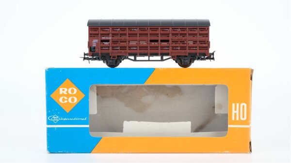Roco H0 4308 Viehverschlagwagen DB
