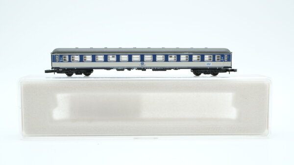 Märklin Z 8721 mini-club D-Zug Personenwagen 2. Kl. blau/grau DB