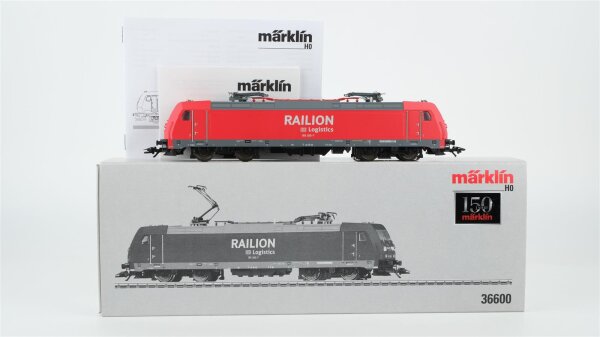 Märklin H0 36600 Elektrische Lokomotive BR 185.2 der DB AG Wechselstrom Digital Fx